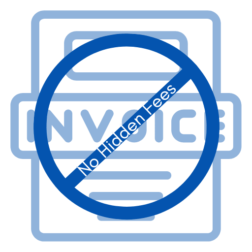 No hidden charges